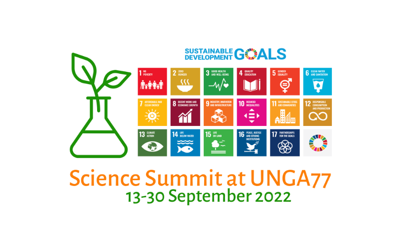 Science Summit at UNGA77 - September 13-20, 2022