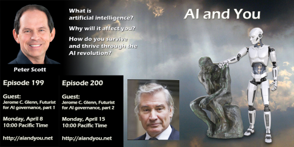 AI and You podcast with Jerome Glenn – April 8-15, 2024