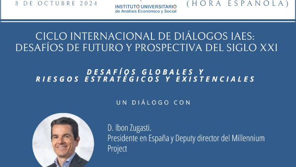Desafíos de Futuro y Prospectiva del Siglo XXI with Ibon Zugasti – October 8, 2024